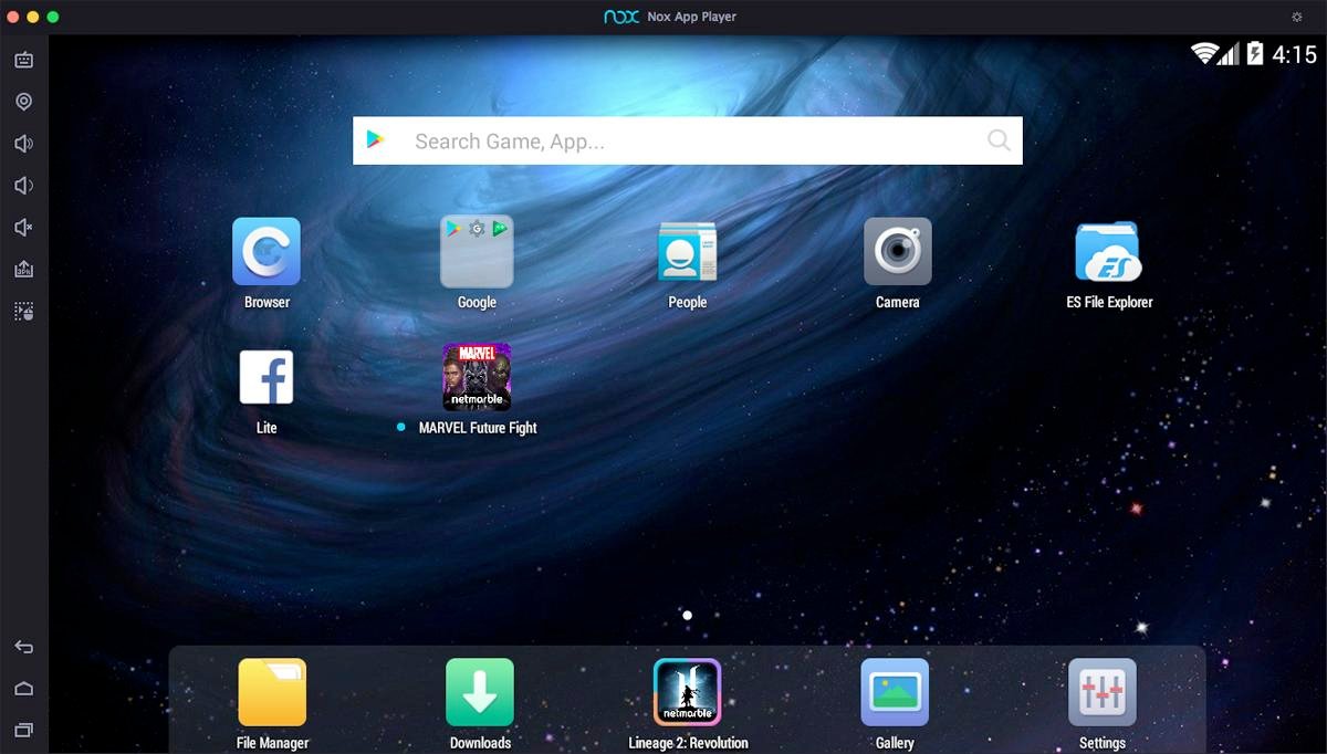 note5 android emulator mac